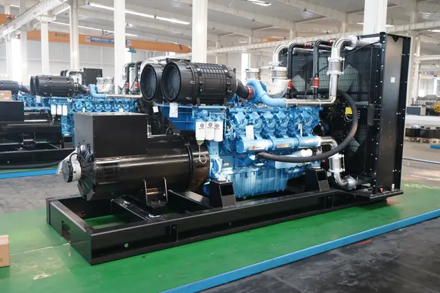 800kW Weichai equipped with Leroy Somer open frame unit configuration diagram 6