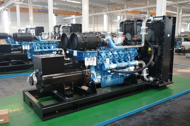 800kW Weichai equipped with Leroy Somer open frame unit configuration diagram 7