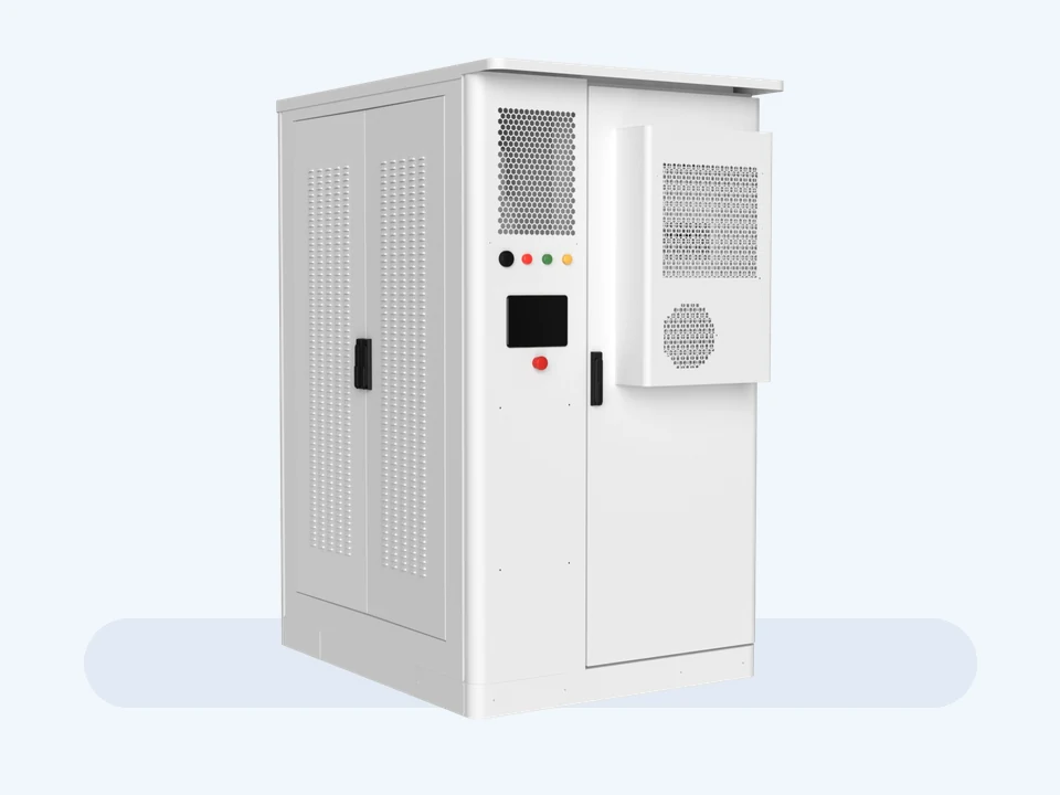 Apariencia del producto del gabinete de almacenamiento de energía refrigerado por aire de 64 a 120 kWh